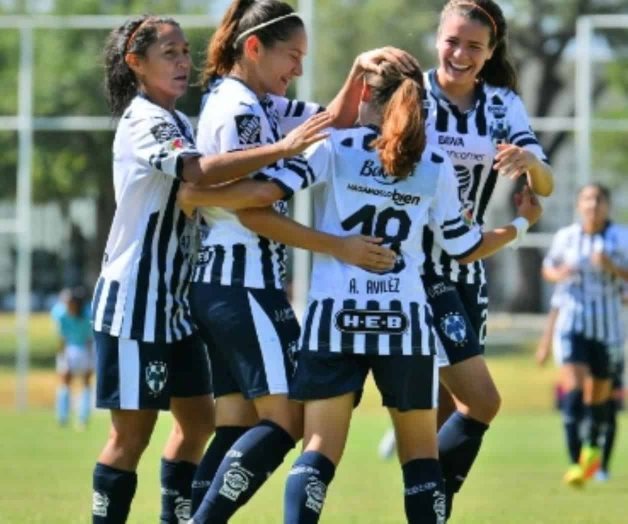 Monterrey humilla a Querétaro 8-0 en Liga MX Femenil Monterrey humilla a Querétaro 8-0 en Liga MX Femenil