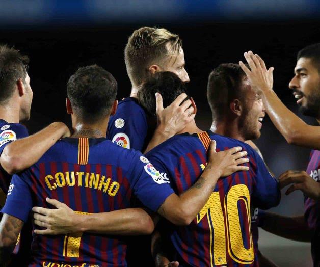 Debut triunfal del Barcelona