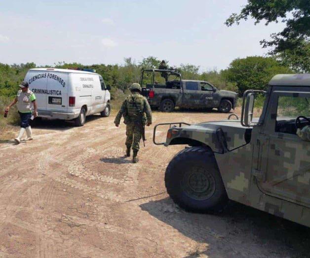 Encuentran militares cuerpo de mujer en fosa clandestina Encuentran militares cuerpo de mujer en fosa clandestina