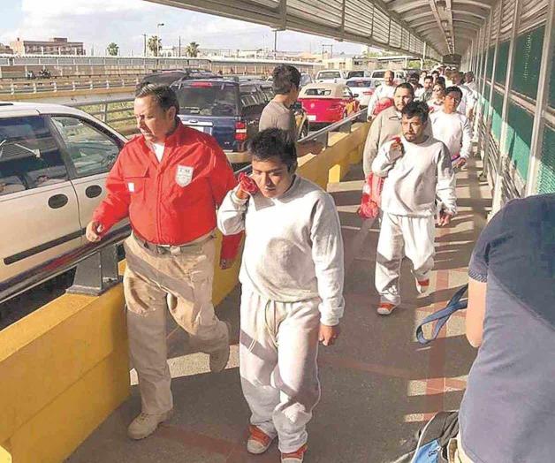 Deporta EU 109,296 mexicanos Deporta EU 109,296 mexicanos