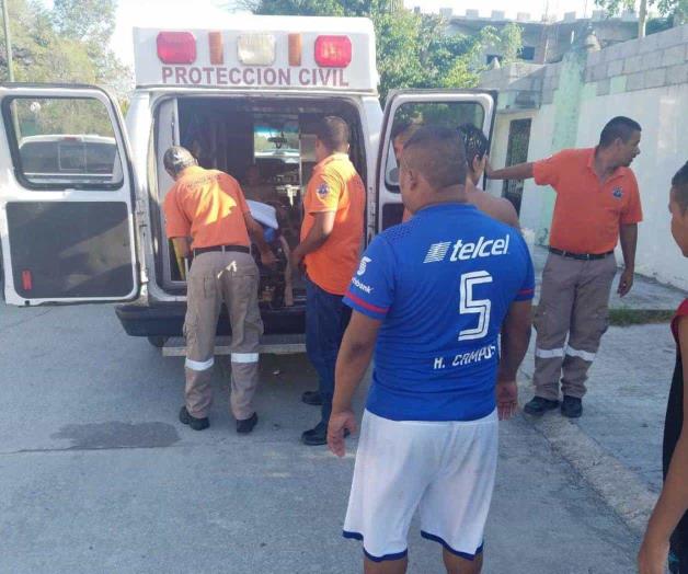 Un ebrio se prendió fuego por accidente Un ebrio se prendió fuego por accidente