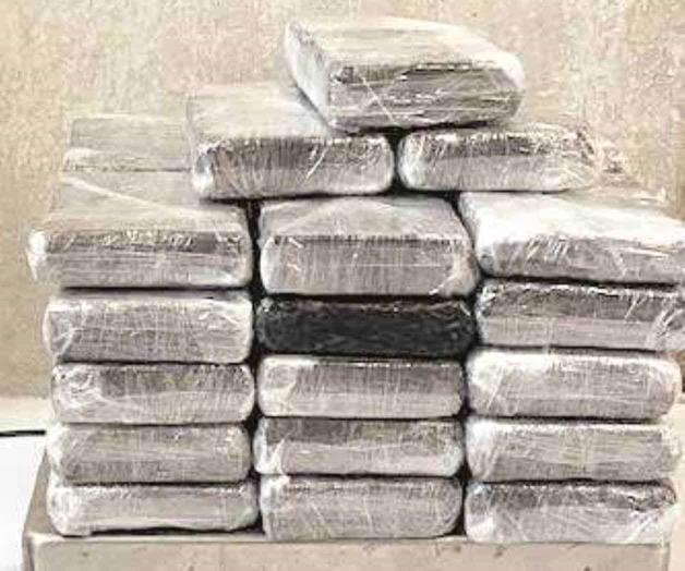 Decomisan cocaína con valor de 600 mil dólares Decomisan cocaína con valor de 600 mil dólares