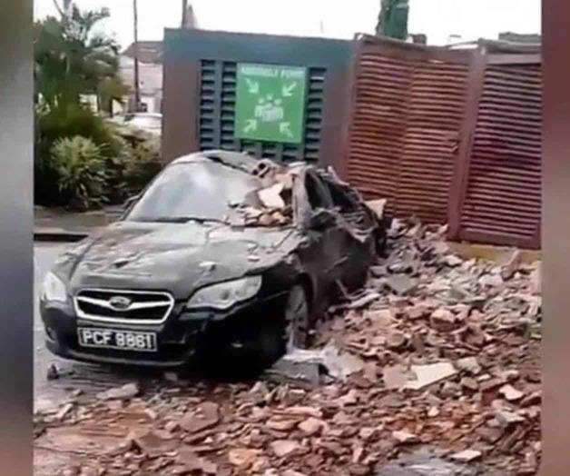 Causa sismo daños en Trinidad y Tobago Causa sismo daños en Trinidad y Tobago