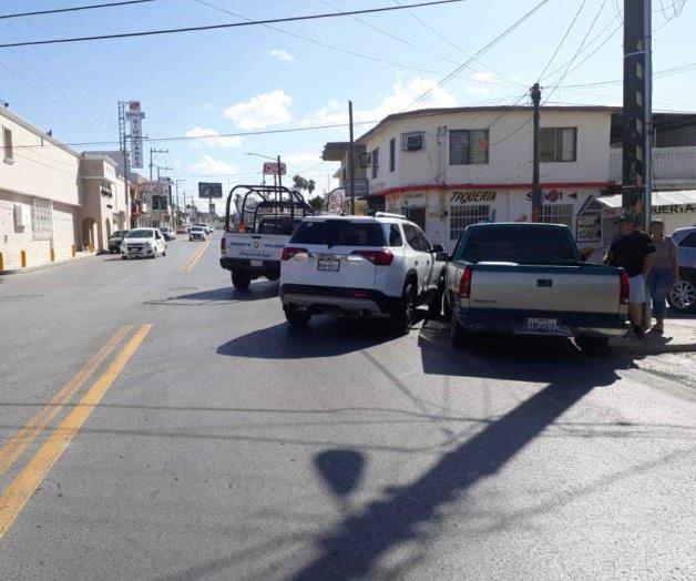 Destrozada GMC tras accidente vial Destrozada GMC tras accidente vial