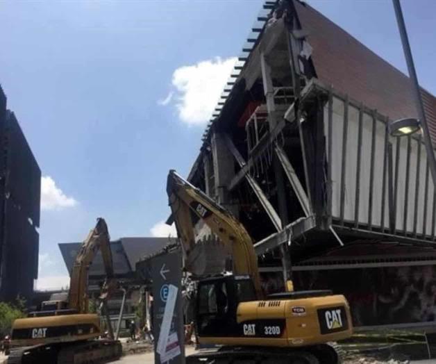 Resguarda PGJ parte colapsada de Artz Resguarda PGJ parte colapsada de Artz