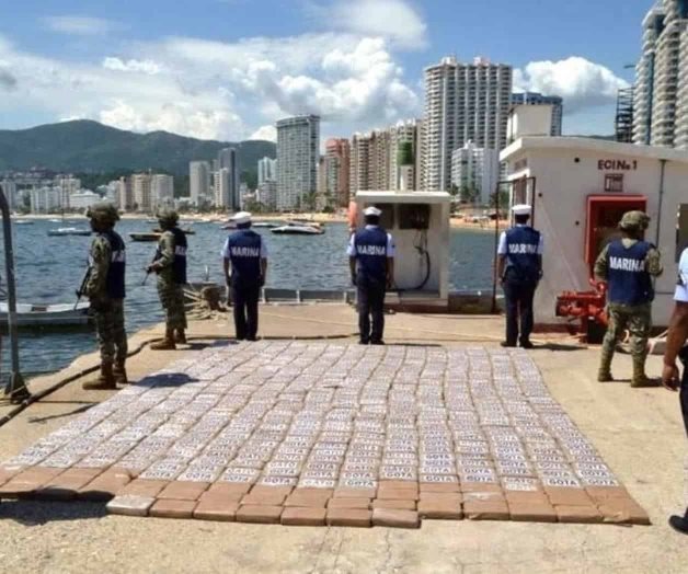 Decomisan 700 kilos de cocaína en Acapulco Decomisan 700 kilos de cocaína en Acapulco