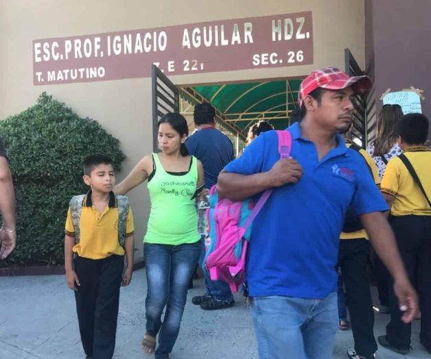 MATAMOROS: Suspenden clases en primaria por falta de electricidad MATAMOROS: Suspenden clases en primaria por falta de electricidad