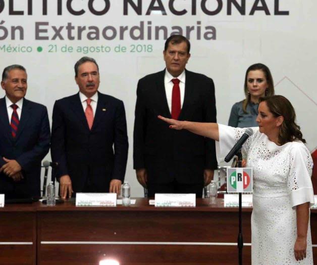 Asume Ruiz Massieu presidencia del PRI Asume Ruiz Massieu presidencia del PRI