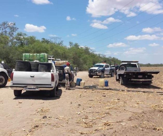 Incauta la SSP 5,400 litros de combustible Incauta la SSP 5,400 litros de combustible