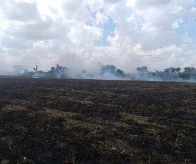 Van a llamado y resulta quema controlada Van a llamado y resulta quema controlada