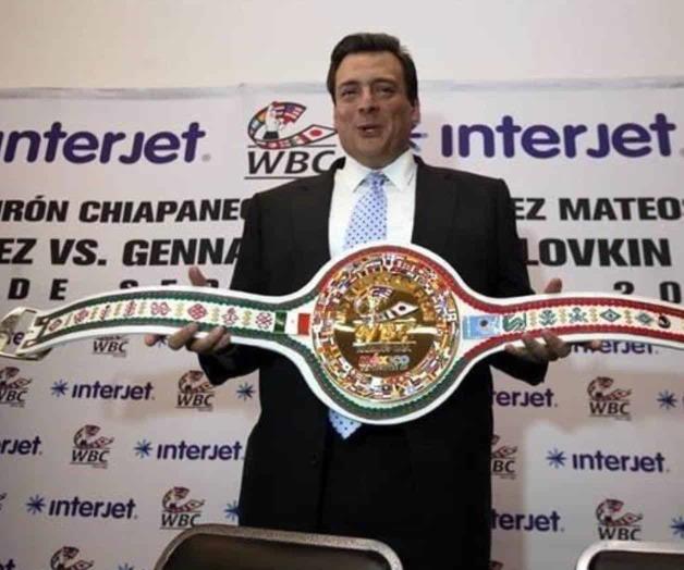 Presentan cinturón para la Canelo-GGG II Presentan cinturón para la Canelo-GGG II