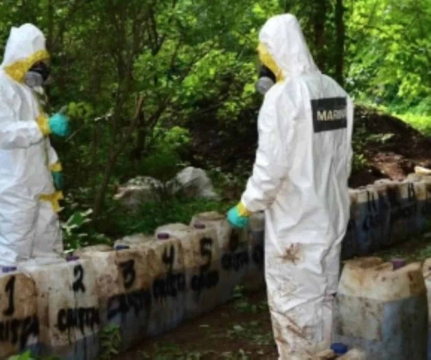 Incautan 10 toneladas de droga sintética en Sinaloa Incautan 10 toneladas de droga sintética en Sinaloa