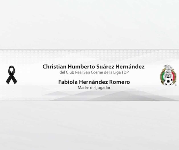 Lamenta FMF muerte de jugador de Tercera División en Tamaulipas Lamenta FMF muerte de jugador de Tercera División en Tamaulipas