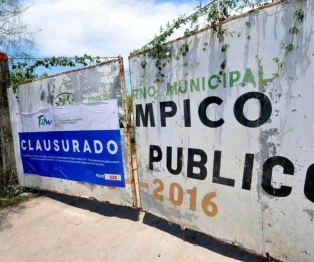 Clausura la Seduma basurero del Zapote. Representaba un foco de infección Clausura la Seduma basurero del Zapote. Representaba un foco de infección