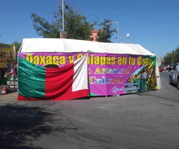 Reportan bajas ventas en expo ‘Guelaguetza’ Reportan bajas ventas en expo ‘Guelaguetza’