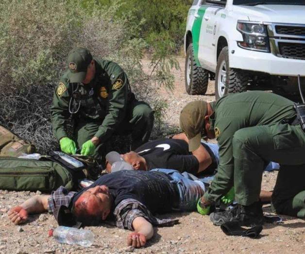 Salvan de morir ahogados a dos migrantes al huir por el río Salvan de morir ahogados a dos migrantes al huir por el río