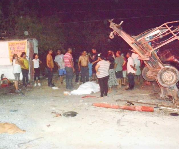 Arrollada mientras compraba de cenar Arrollada mientras compraba de cenar