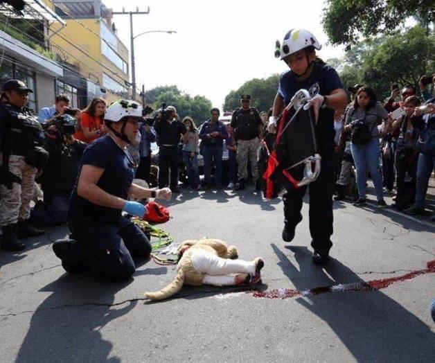 Realizan simulacro de sismo enfocado a mascotas Realizan simulacro de sismo enfocado a mascotas