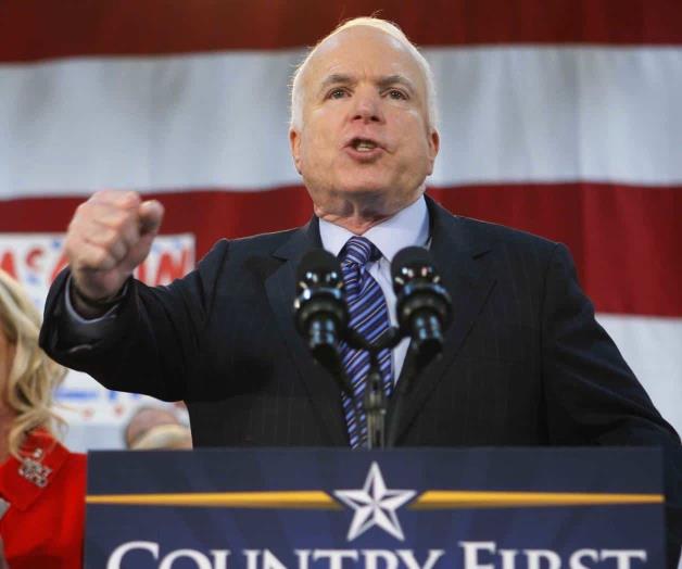Fallece senador republicano John McCain Fallece senador republicano John McCain