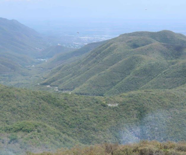 Contienen fuego en área protegida