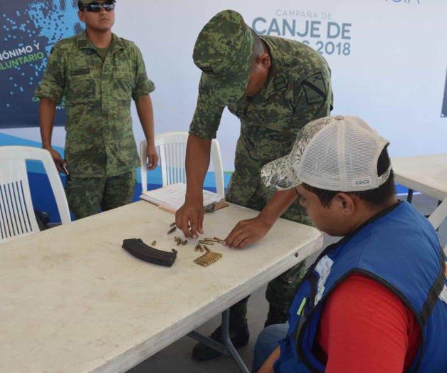 Por $231 retiran del mercado 31 balas de alto poder Por $231 retiran del mercado 31 balas de alto poder