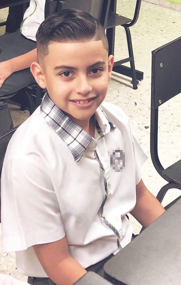 CONTENTO. Víctor Gámez a 4to grado.