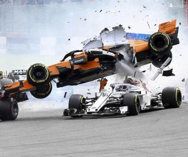 VIDEO: Fernando Alonso, fuera del GP de Bélgica tras un espeluznante accidente VIDEO: Fernando Alonso, fuera del GP de Bélgica tras un espeluznante accidente