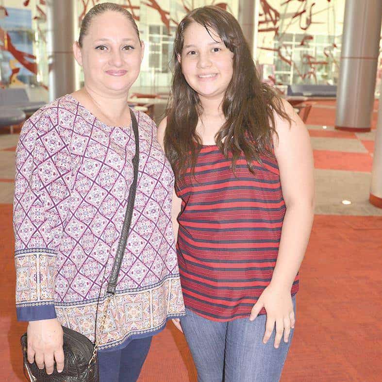 Madre e hija. Rocío de Ayala y Brianda Ayala.