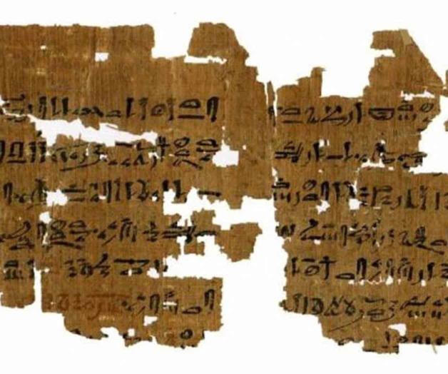 Papiro egipcio revela antigua prueba de embarazo