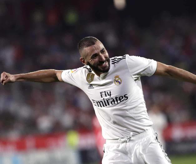 Luce Benzema en goleada del Real Madrid Luce Benzema en goleada del Real Madrid
