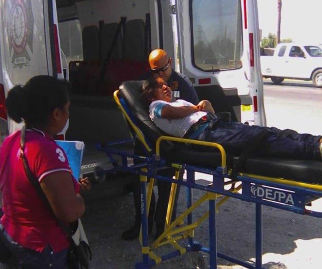 Se lesiona joven al caer caminando por Río Bravo