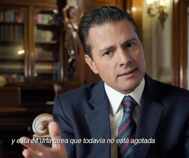 Hoy, México es mejor que hace seis años: Peña Nieto Hoy, México es mejor que hace seis años: Peña Nieto
