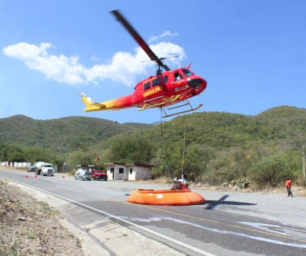 Controlan incendio en Altas Cumbres Controlan incendio en Altas Cumbres