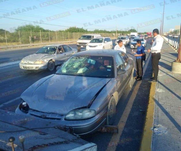 Reynosa: Carambola en la Carretera Río Bravo- Reynosa; tome precauciones Reynosa: Carambola en la Carretera Río Bravo- Reynosa; tome precauciones