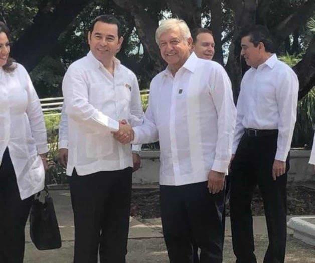 López Obrador se reúne con el presidente de Guatemala, Jimmy Morales López Obrador se reúne con el presidente de Guatemala, Jimmy Morales