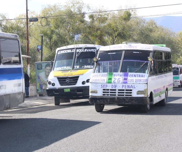 Están yonqueados 40% de microbuses Están yonqueados 40% de microbuses