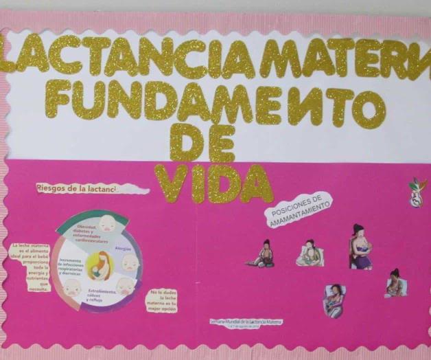 Promueven lactancia materna, por siempre Promueven lactancia materna, por siempre