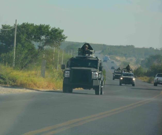 Extreman vigilancia militar Extreman vigilancia militar