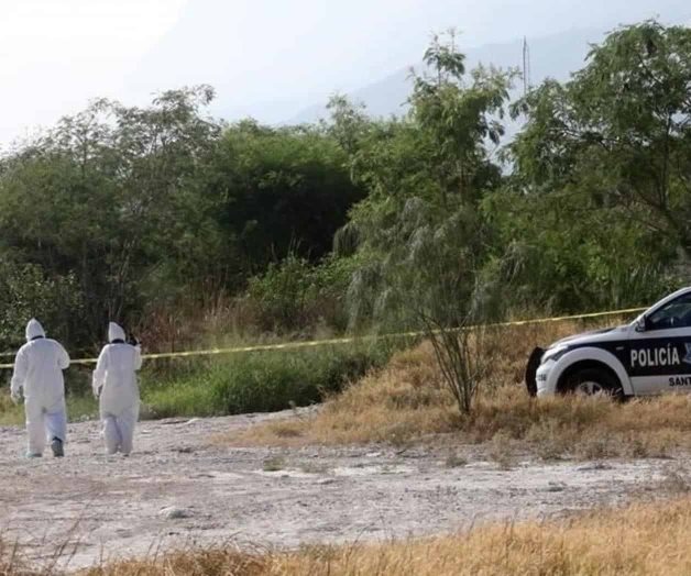Hallan cadáver en Santa Catarina Hallan cadáver en Santa Catarina