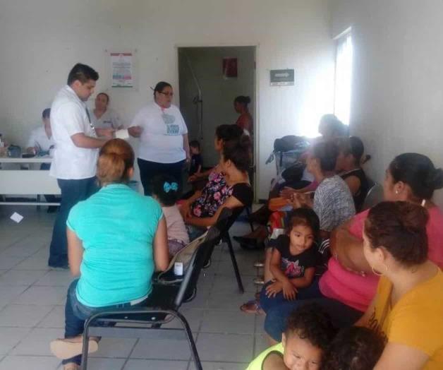 Llevan jornada a Punta de Alambre Llevan jornada a Punta de Alambre