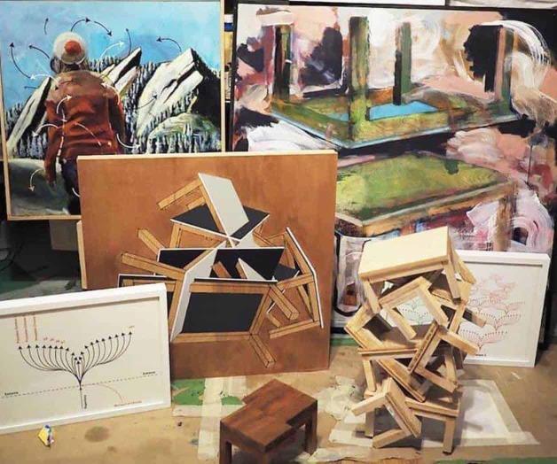 Presentan expo de obras de arte de David Alcantar Presentan expo de obras de arte de David Alcantar