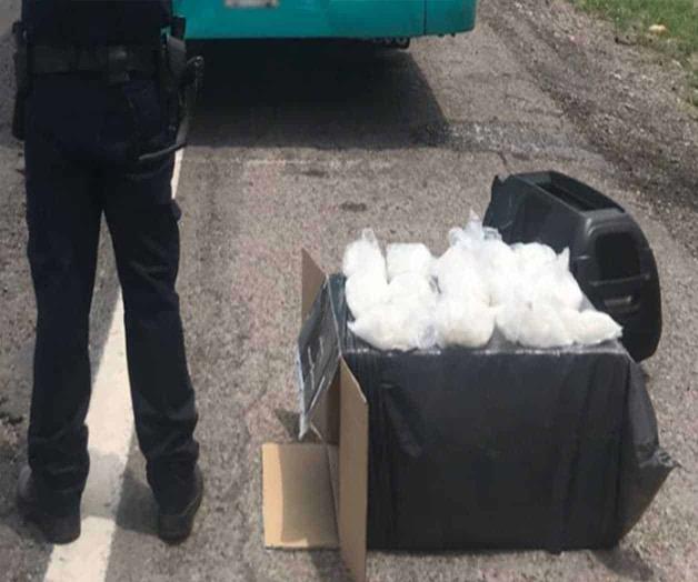 Descubren droga dentro de bocinas en Sinaloa Descubren droga dentro de bocinas en Sinaloa