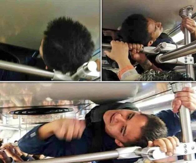 🎥 Así viajó un joven en el Tren Ligero para llegar temprano a su trabajo 🎥 Así viajó un joven en el Tren Ligero para llegar temprano a su trabajo