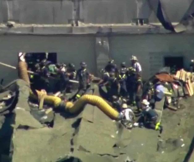 Colapsa techo de fábrica tras explosión en Chicago; hay 10 heridos Colapsa techo de fábrica tras explosión en Chicago; hay 10 heridos