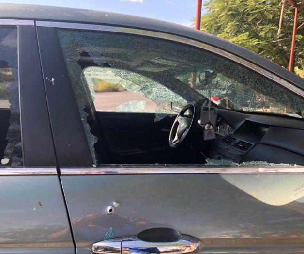 Persecución y balazos dejan 4 autos dañados Persecución y balazos dejan 4 autos dañados