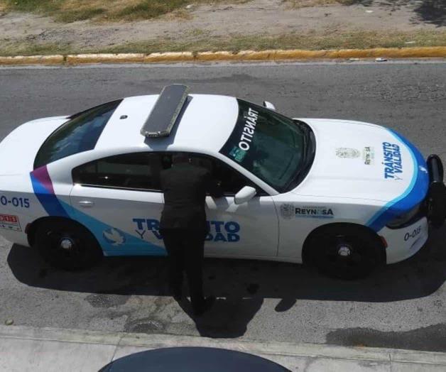 Espanta tránsito a conductores de estacionamiento de PEMEX Espanta tránsito a conductores de estacionamiento de PEMEX