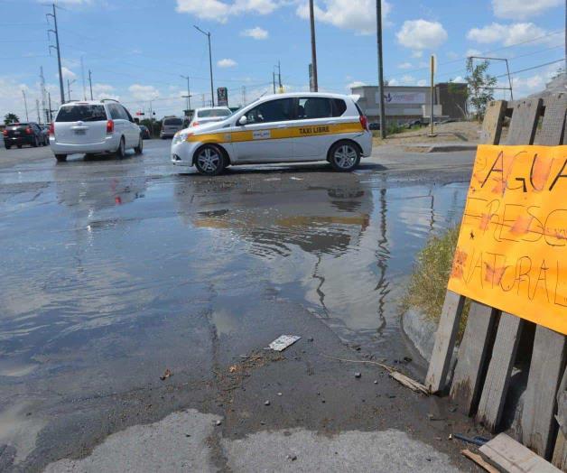 Constantes las fugas de agua