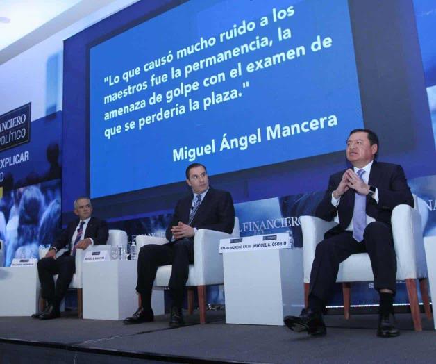 Osorio y Monreal discrepan por separación de seguridad y Segob Osorio y Monreal discrepan por separación de seguridad y Segob