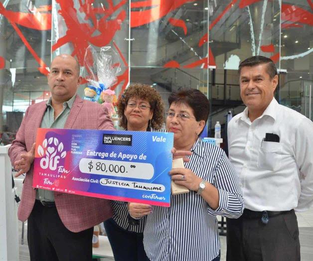 Entregan más de 1 mdp a organizaciones civiles Entregan más de 1 mdp a organizaciones civiles