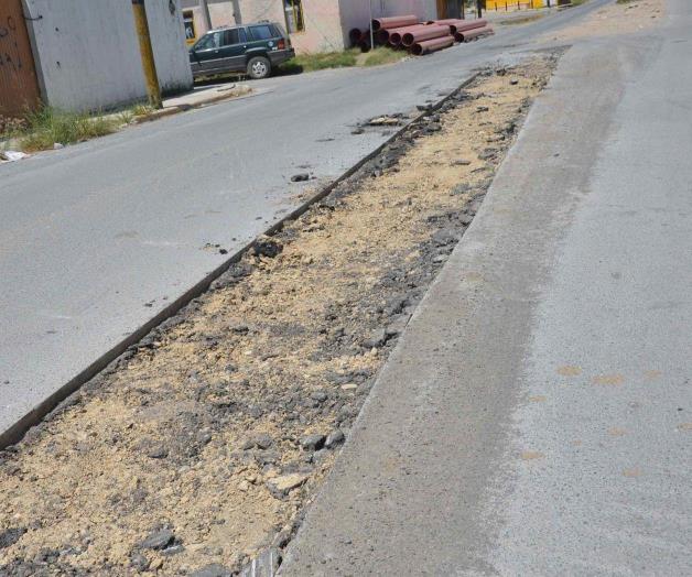 Obras suspendidas; eterno problema Obras suspendidas; eterno problema